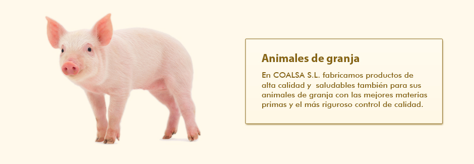 enlace a sección de piensos de granja Coalsa
